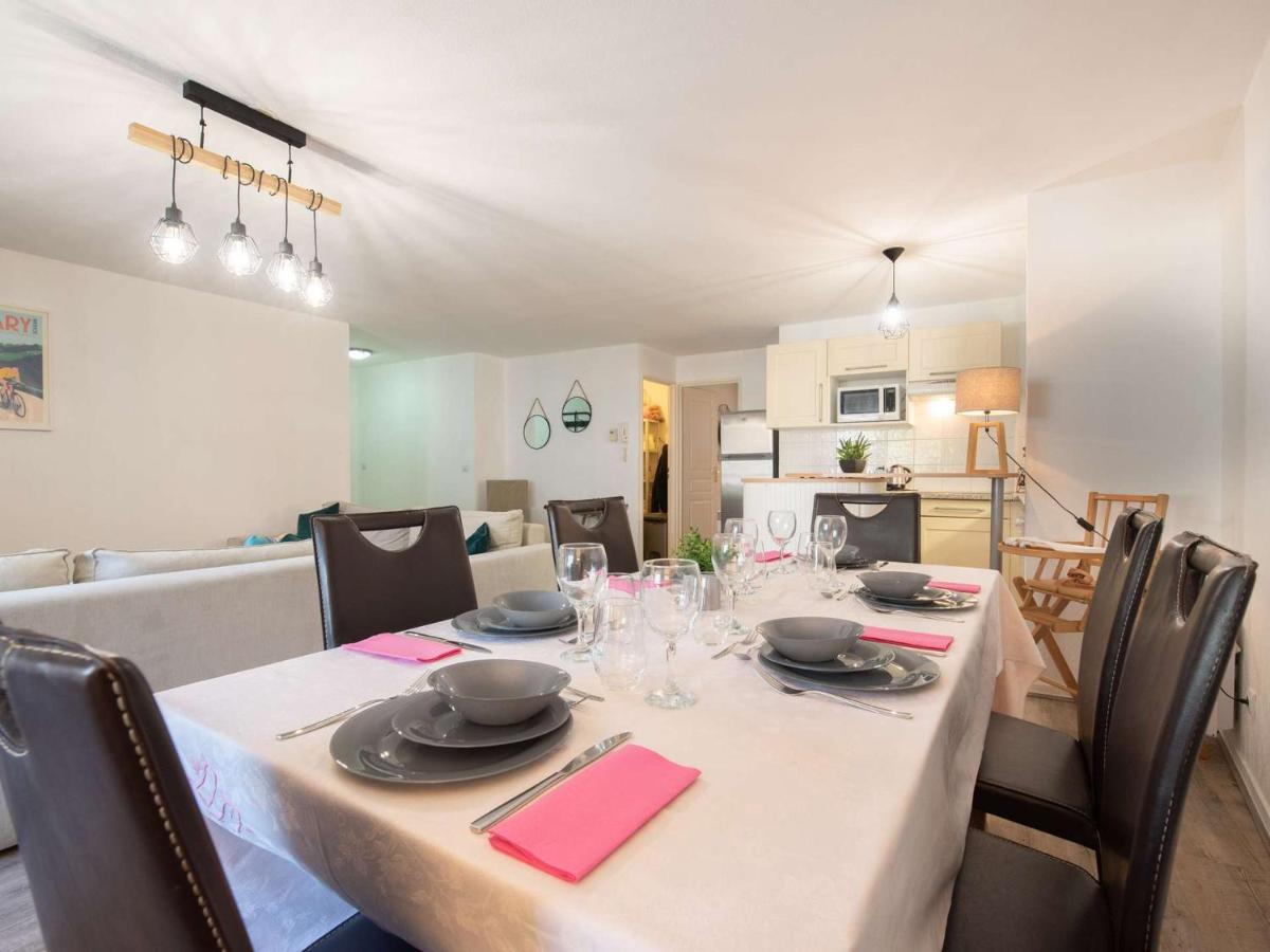 Appartement 6 Pers, Centre St-Lary, 2 Ch + Cabine, Garage, Balcon, Et Ascenseur - Fr-1-296-361 Saint-Lary-Soulan Dış mekan fotoğraf