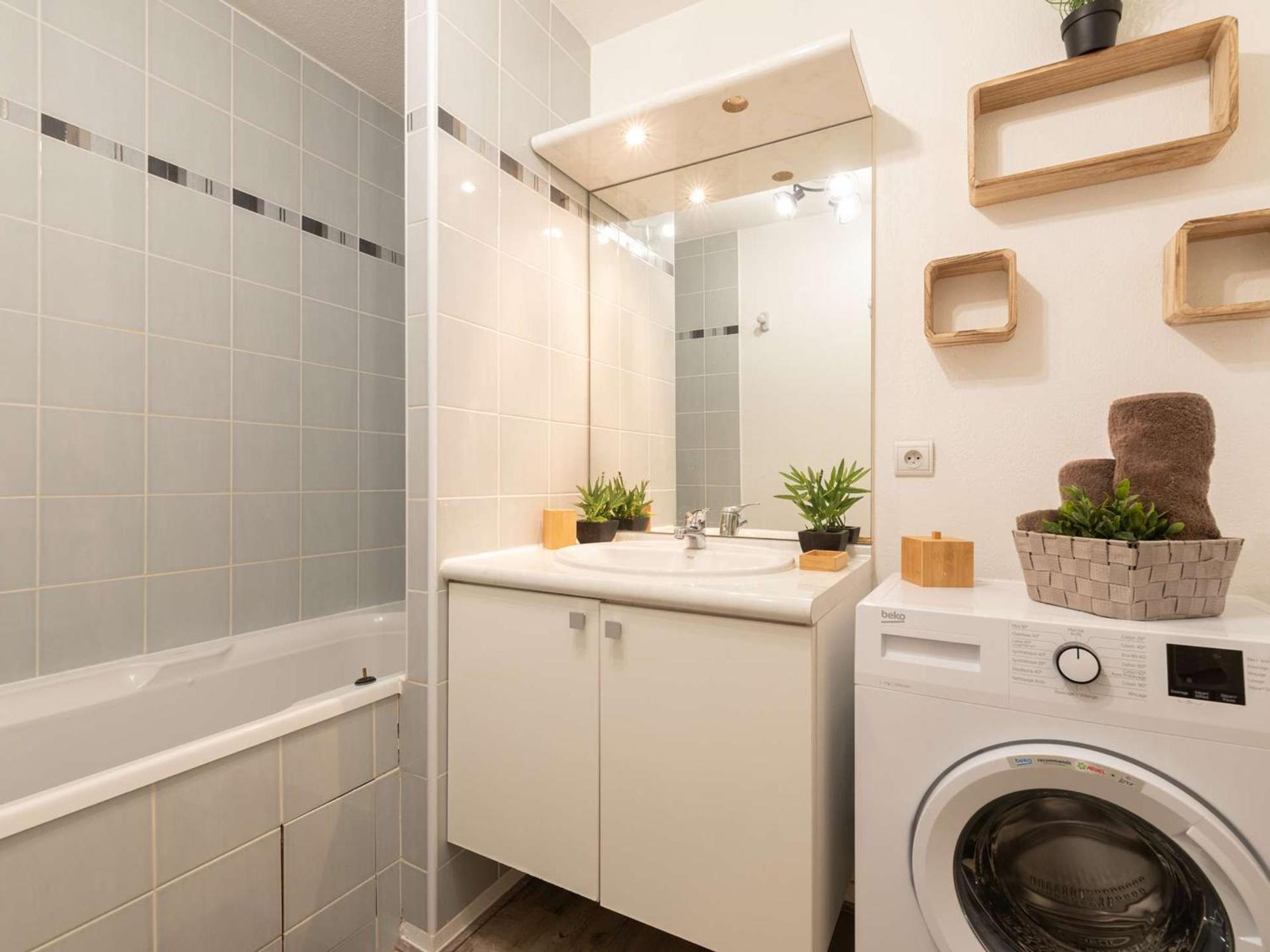 Appartement 6 Pers, Centre St-Lary, 2 Ch + Cabine, Garage, Balcon, Et Ascenseur - Fr-1-296-361 Saint-Lary-Soulan Dış mekan fotoğraf